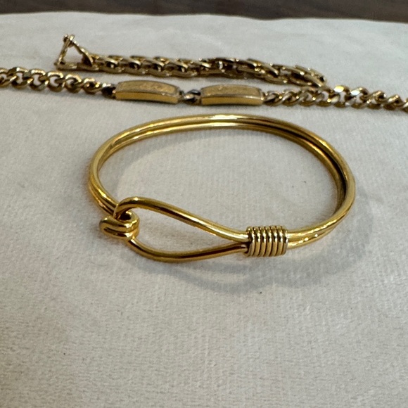 Gold Tone Bracelet Set - Picture 2 of 2